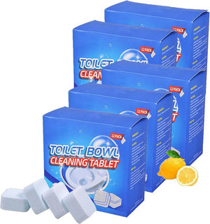 Pastilles Nettoyantes Automatiques Toilettes (12 pièces dans le pack)
