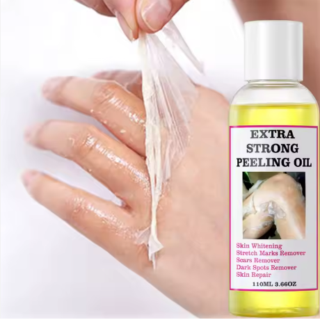 Huile de gommage "Peeling" extra forte